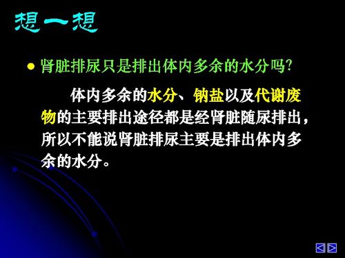 精心呵护体内平衡 水与无机盐的调节之道——高二生物苏教版必修3课件解析